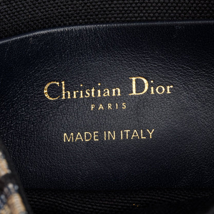 Christian Dior 2022 Navy Oblique Nano 30 Montaigne 2-In-1 Pouch Bag