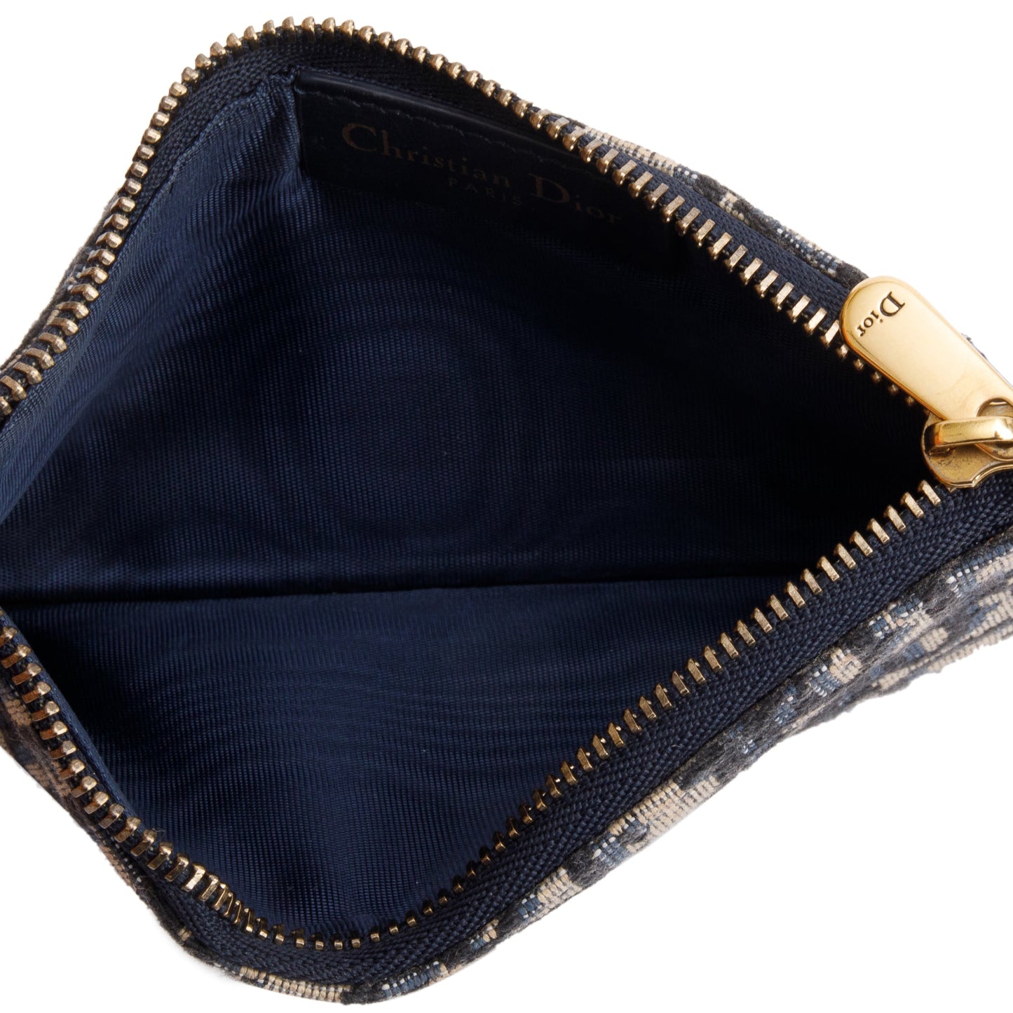 Christian Dior 2022 Oblique Long Saddle Wallet on Chain