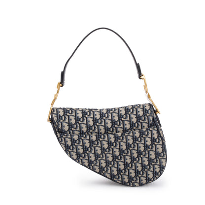 Christian Dior 2022 Oblique Medium Saddle Bag
