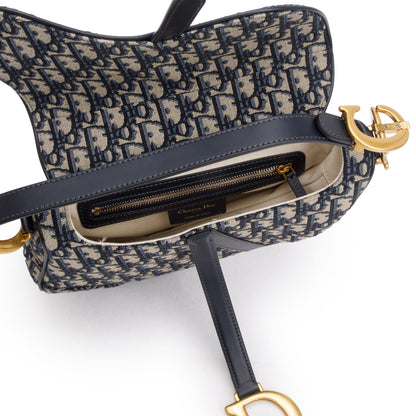 Christian Dior 2022 Oblique Medium Saddle Bag
