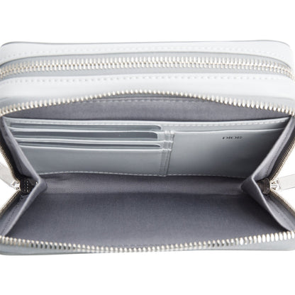 Christian Dior 2023 Grey CD Diamond Coated Canvas Crossbody Pouch
