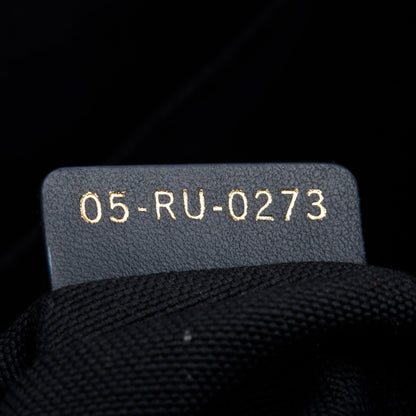 Christian Dior 2023 Navy Oblique Embroidered Medium Book Tote