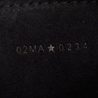 Christian Dior 2024 Black Leather So Black Medium Lady Dior Bag