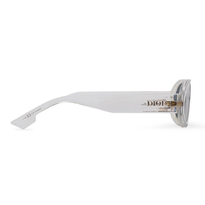 Christian Dior 900A9 Oblique Clear Acetate Sunglasses