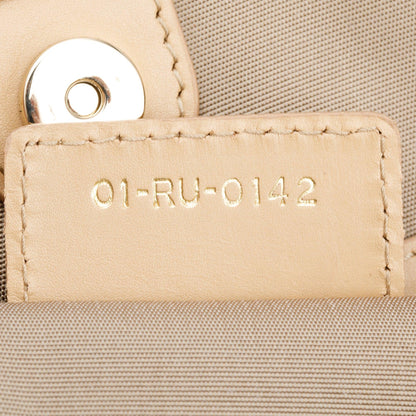 Christian Dior Beige Cannage Panarea Shopping Tote