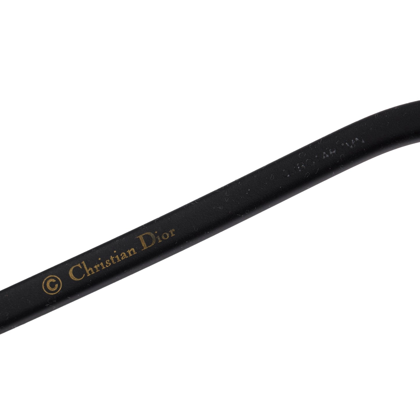 Christian Dior Black Acetate DiorChicago2STR Aviator Sunglasses