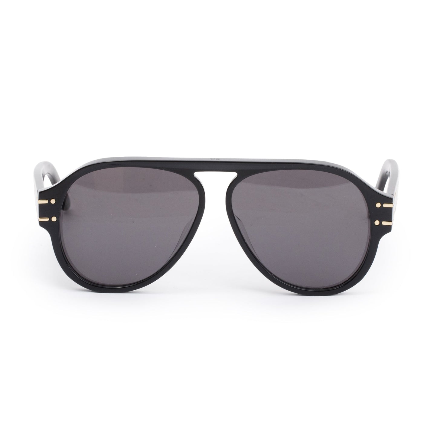 Christian Dior Black Acetate DiorSignature A1U Pilot Sunglasses