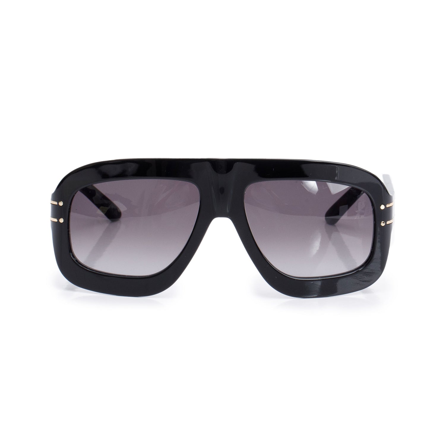 Christian Dior Black Acetate DiorSignature M1U Oversized Sunglasses