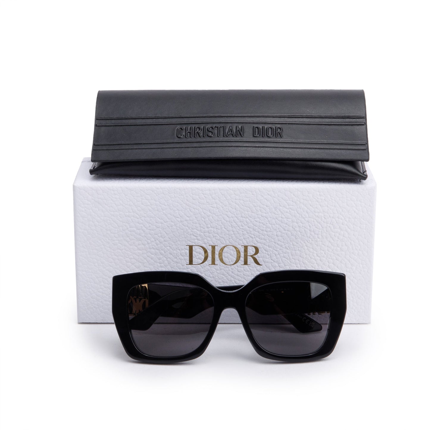 Christian Dior Black Acetate MissDior S21 Square Sunglasses