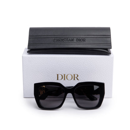 Christian Dior Black Acetate MissDior S21 Square Sunglasses
