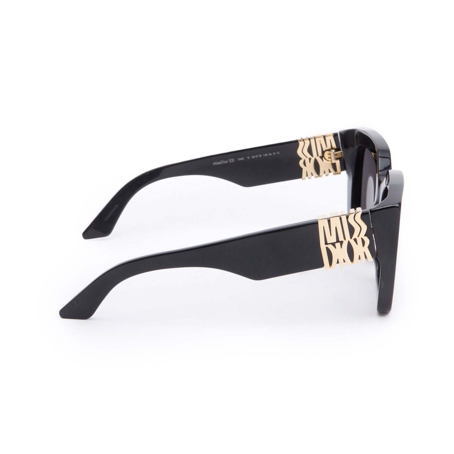 Christian Dior Black Acetate MissDior S21 Square Sunglasses