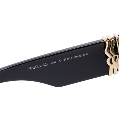 Christian Dior Black Acetate MissDior S21 Square Sunglasses