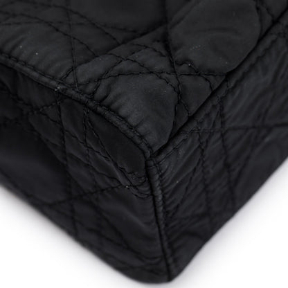 Christian Dior Black Cannage Nylon Mini Lady Dior Bag