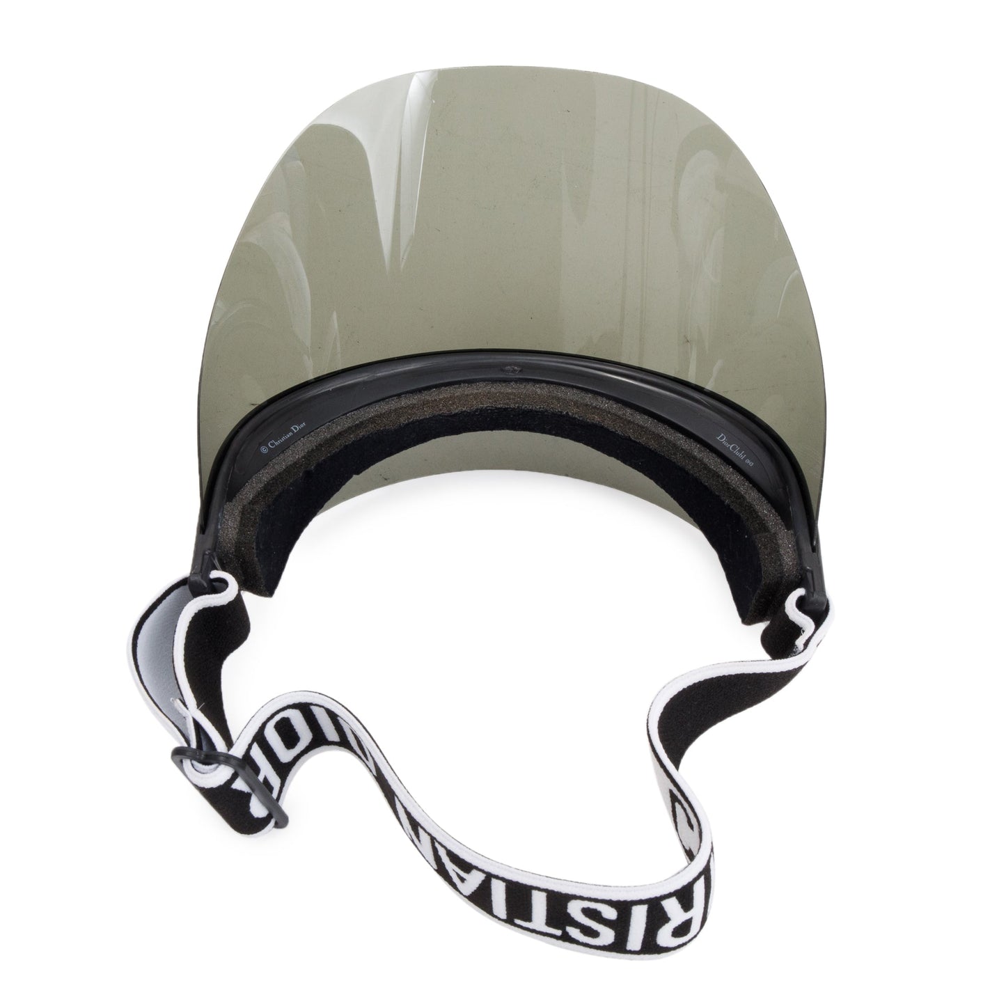 Christian Dior Black DiorClub 1 Visor