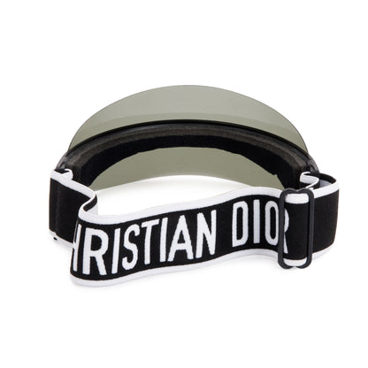 Christian Dior Black DiorClub 1 Visor
