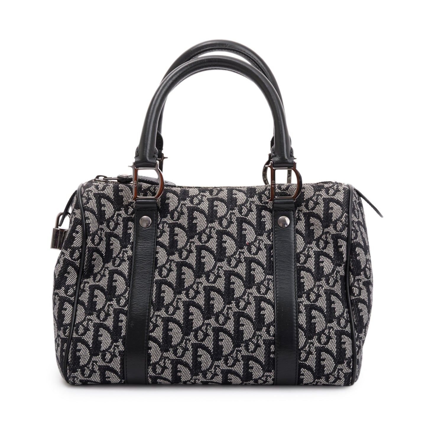 Christian Dior Black Diorissimo Boston Bag