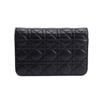 Christian Dior Black Leather Small Cannage Miss Dior Bag