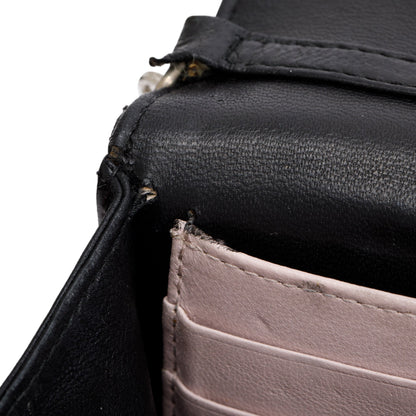 Christian Dior Black Leather Small Cannage Miss Dior Bag