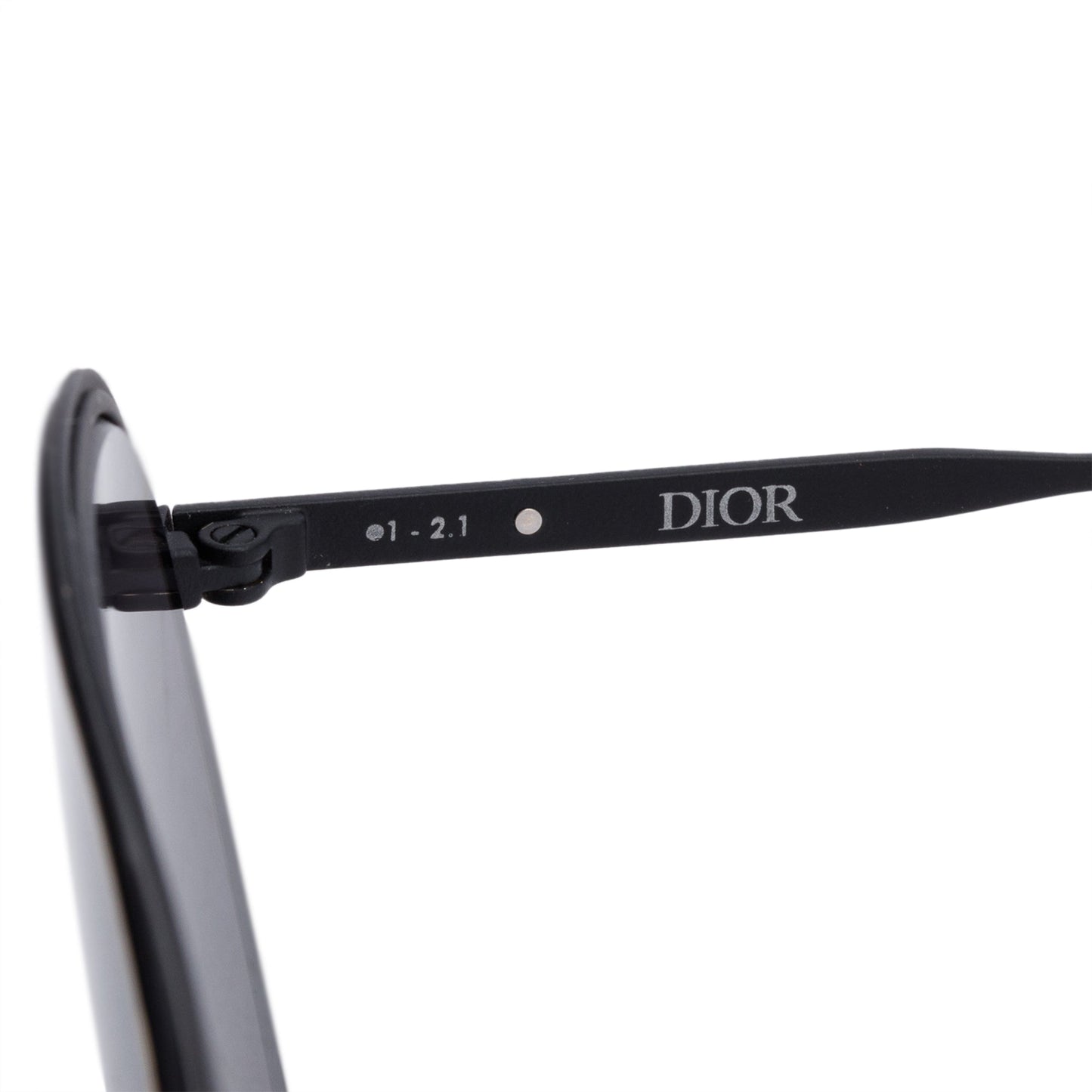 Christian Dior Black Metal DiorEssential A2U Aviator Sunglasses