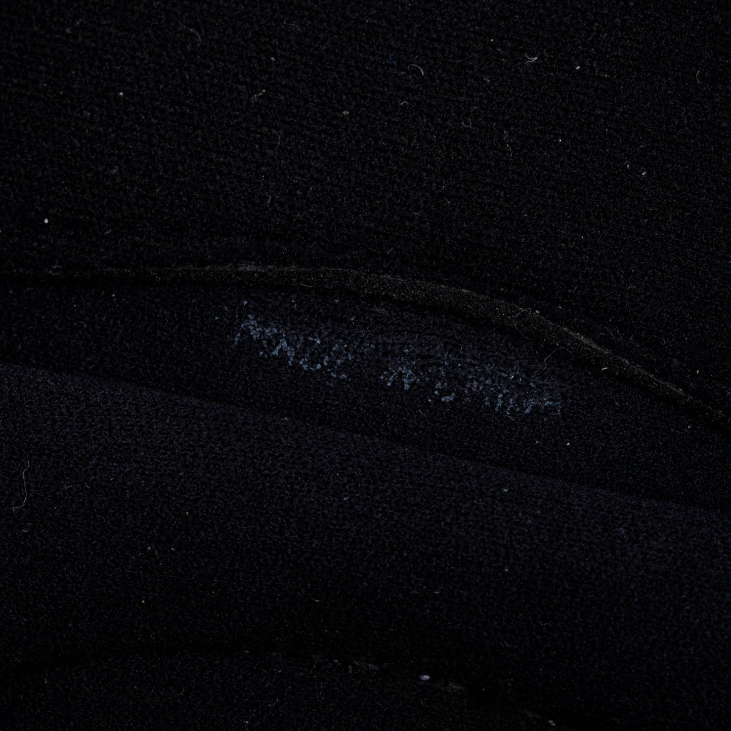 Christian Dior Black Neoprene Logo Travel Sleep Mask