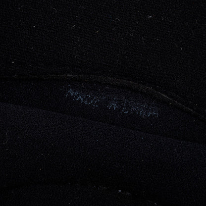Christian Dior Black Neoprene Logo Travel Sleep Mask