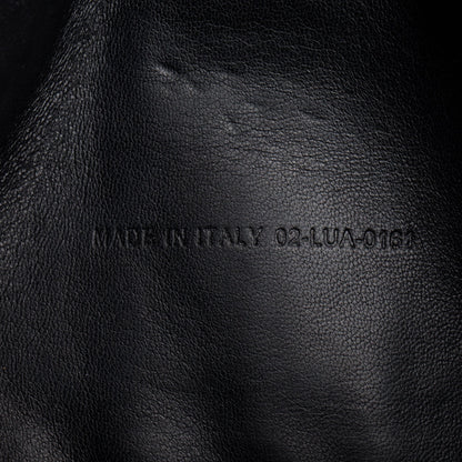 Christian Dior Black Patent Cannage Miss Dior Promenade Pouch