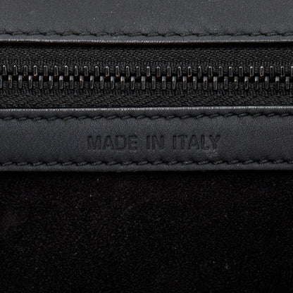 Christian Dior Black Ultramatte Calfskin Leather Medium Diorama Flap Bag