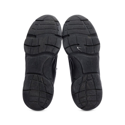 Christian Dior Black/Grey Mesh Technical Fabric B22 Sneakers, Size 42