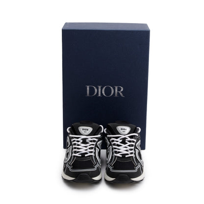 Christian Dior Black/Grey Mesh Technical Fabric B30 Sneakers, Size 41