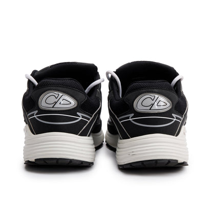 Christian Dior Black/Grey Mesh Technical Fabric B30 Sneakers, Size 41