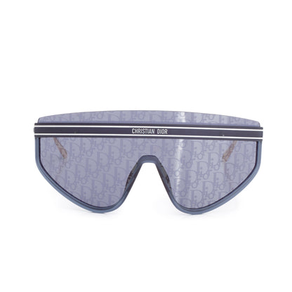 Christian Dior Blue Oblique DiorClub M2U Shield Sunglasses
