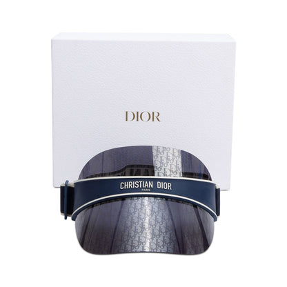 Christian Dior Blue Oblique DiorClub V1U Visor