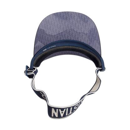 Christian Dior Blue Oblique DiorClub V1U Visor