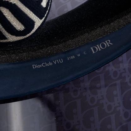 Christian Dior Blue Oblique DiorClub V1U Visor
