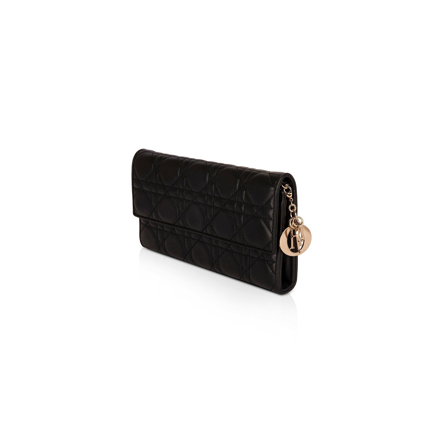 Christian Dior Cannage Croisiere Wallet on Chain