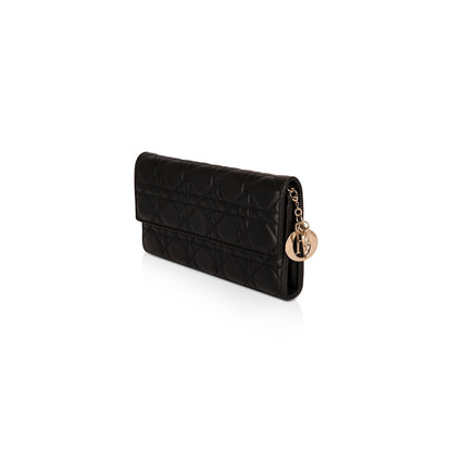 Christian Dior Cannage Croisiere Wallet on Chain