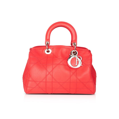 Christian Dior Cannage Granville Polochon Tote