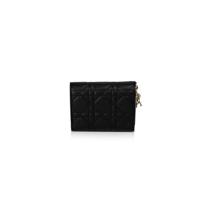 Christian Dior Cannage Lambskin Lady D Wallet