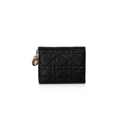 Christian Dior Cannage Lambskin Lady D Wallet