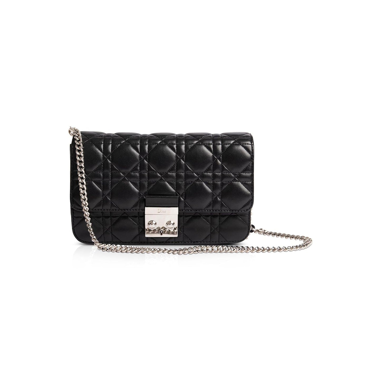 Christian Dior Cannage Lambskin Miss Dior Promenade Pouch