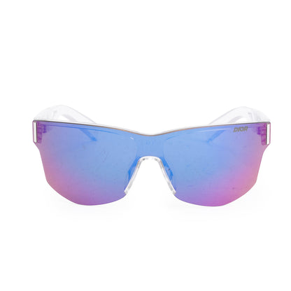 Christian Dior Clear Acetate Diorxtreme M2U Shield Sunglasses