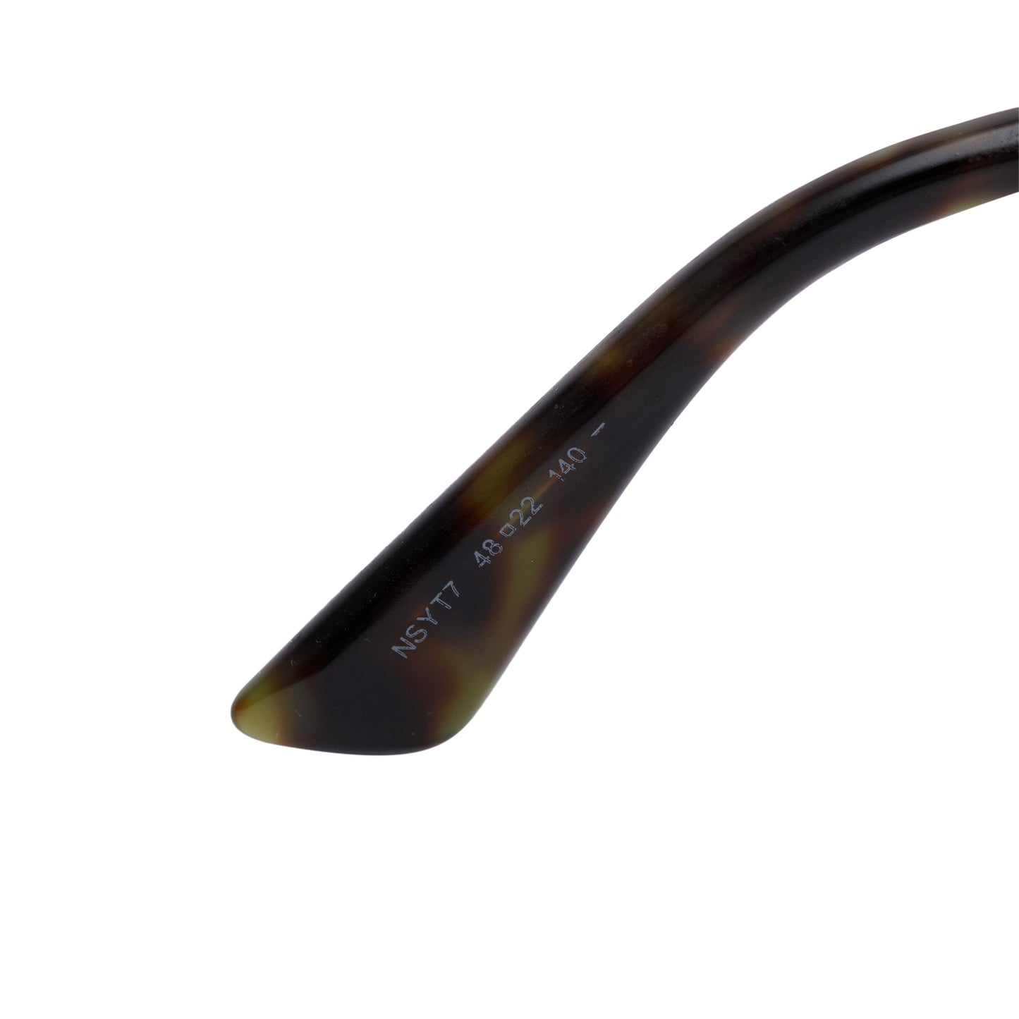 Christian Dior Clear & Green Havana Acetate SoReal Sunglasses