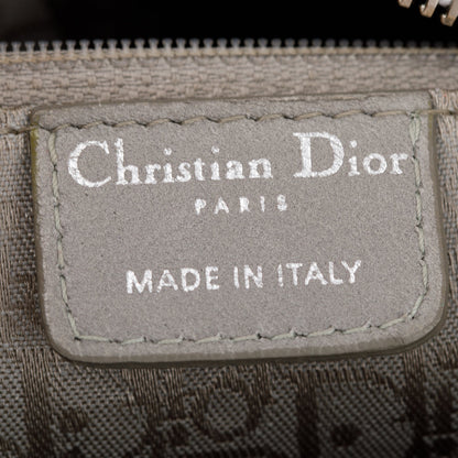 Christian Dior Creme Patent Leather Medium Lady Dior Bag