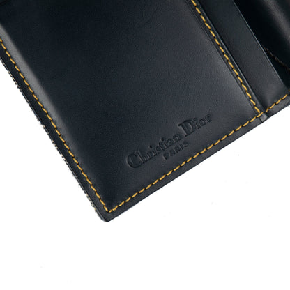 Christian Dior Diorissimo Saddle Trifold Wallet