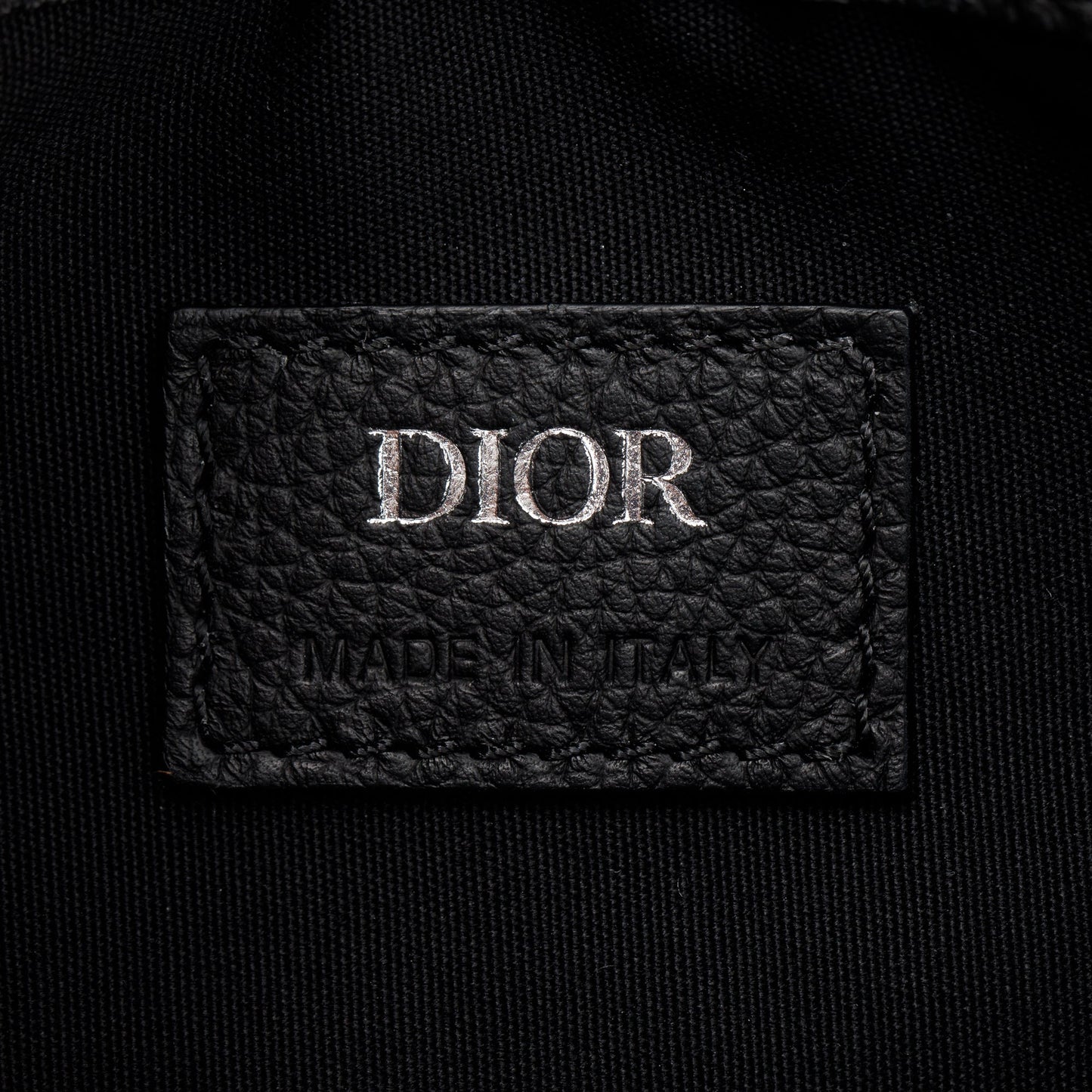 Christian Dior Essentials Oblique Jacquard Saddle Pouch