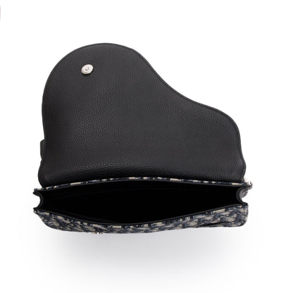 Christian Dior Essentials Oblique Jacquard Saddle Pouch