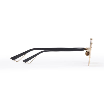 Christian Dior Gold-Tone Metal Diortechnologic Aviator Sunglasses
