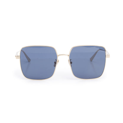 Christian Dior Gold-Tone Metal Frame DiorCannage SIU Square Sunglasses
