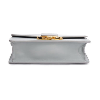 Christian Dior Grey Box Leather 30 Montaigne Bag