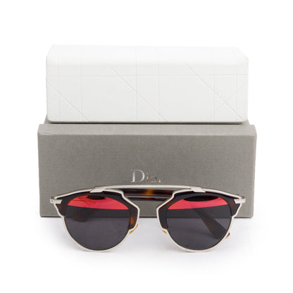 Christian Dior Havana Acetate Pink/Black Lenses SoReal Sunglasses